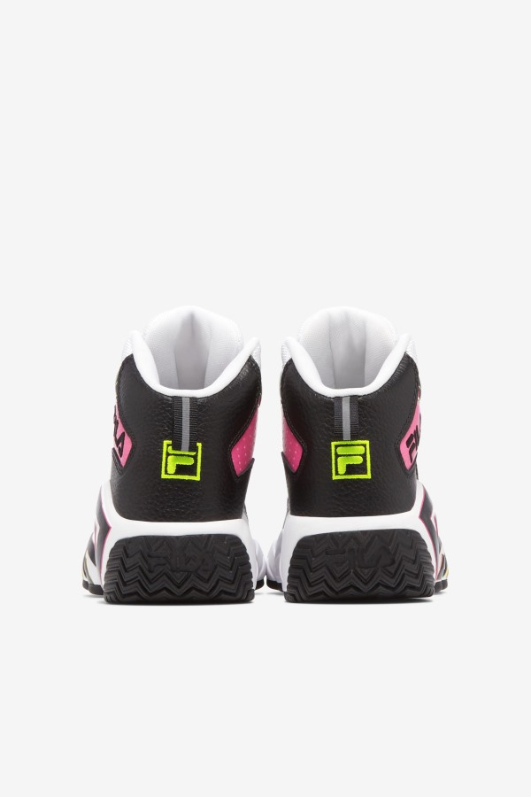 Big Kids\' MB Fila Outlets Black/Yellow/White
