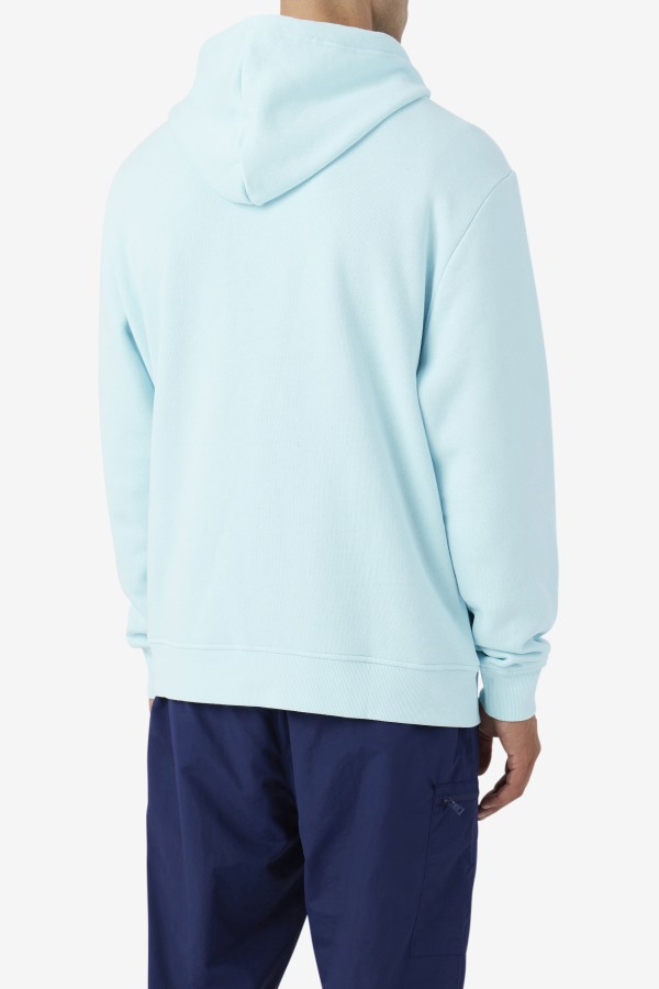 Fila Outlets Iced Aqua/Navy/Deep Lake Nan Hoodie