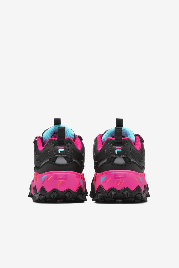Fila Outlets Women\'s Oakmont TR Black/Pink Glo/Bluefish