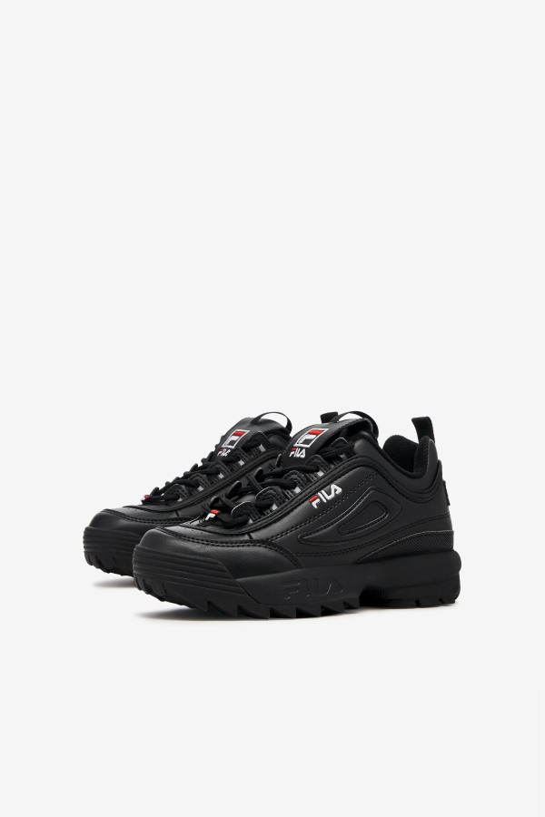 Fila Outlets Little Kids\' Disruptor 2 Black/White