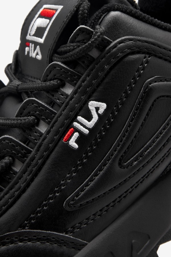 Fila Outlets Little Kids\' Disruptor 2 Black/White