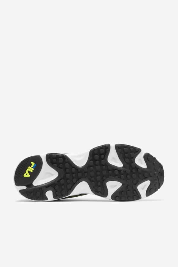 Fila Outlets White/Black/Lime Punch Men\'s Ray Tracer Apex