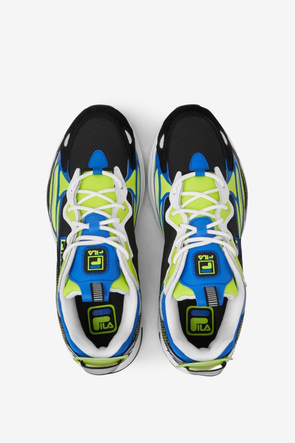 Fila Outlets White/Black/Lime Punch Men\'s Ray Tracer Apex