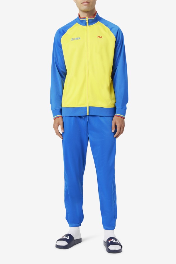 Lapis Blue/Fiery Red Fila Outlets Colombia Track Pant
