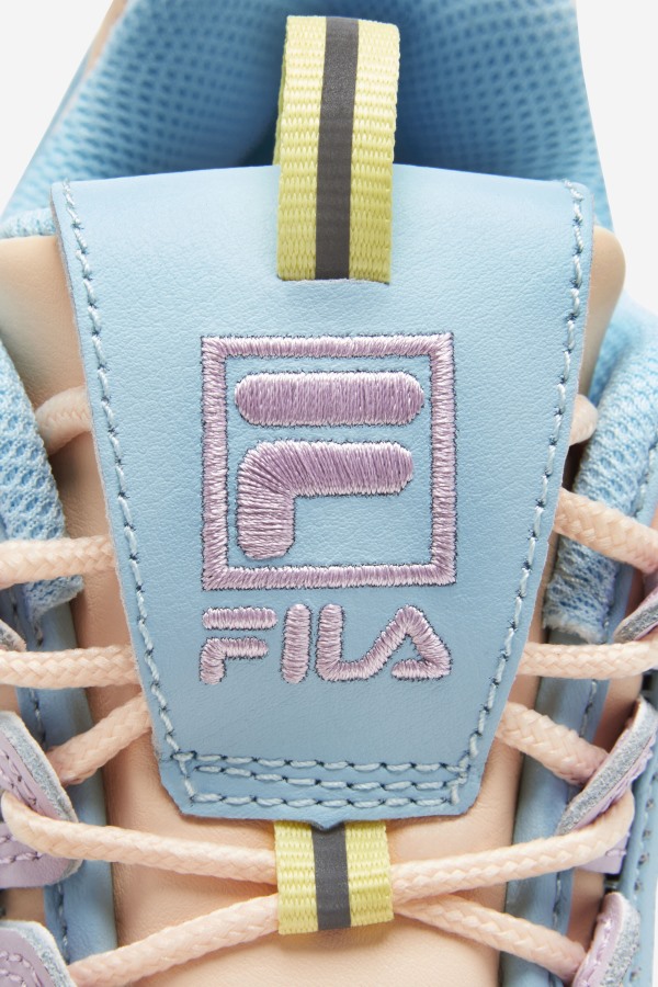 Blue/White/Orchid Little Kids\' Disruptor 2 Premium Fila Outlets