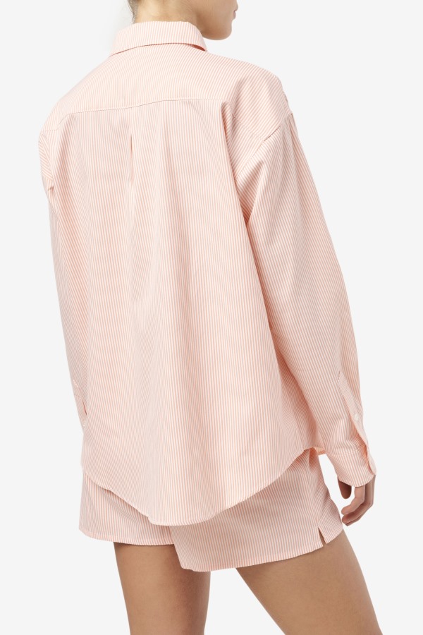 Coral Almond/White Ariella Dress Shirt Fila Outlets