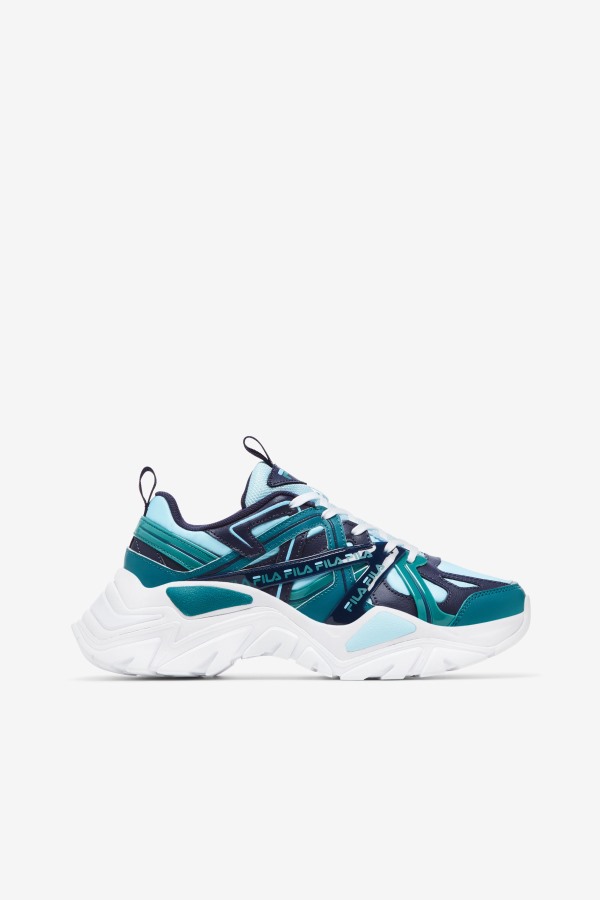 Fila Outlets Blue Glow/Deep Lake/Navy Women's Electrove 2