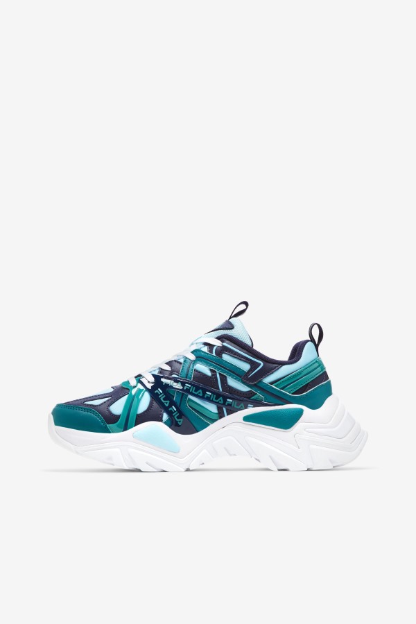 Fila Outlets Blue Glow/Deep Lake/Navy Women\'s Electrove 2