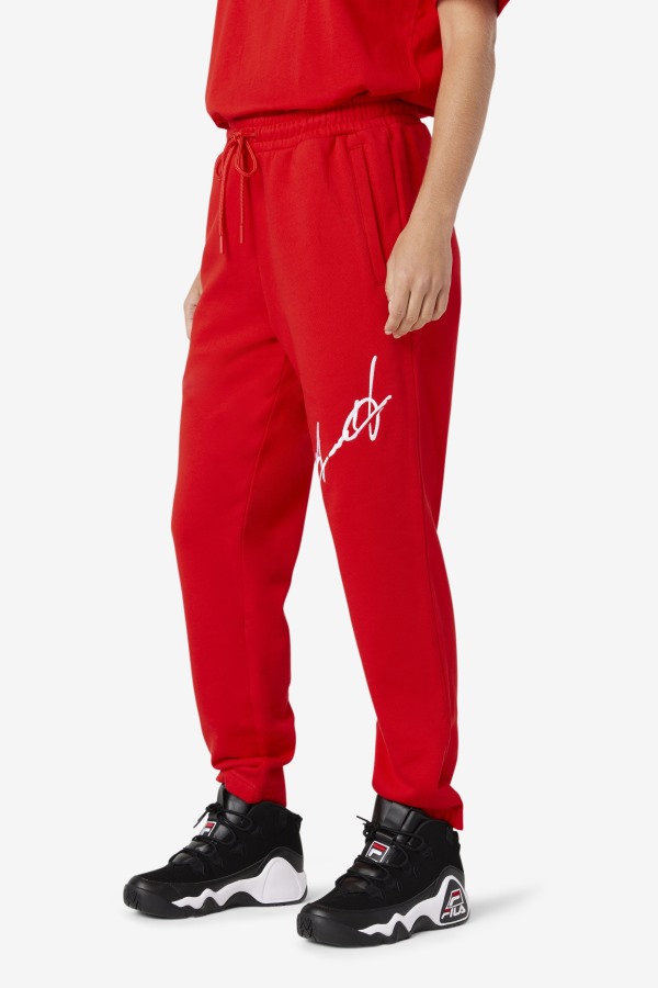 Red Fila Outlets Grant Hill Orson Pant