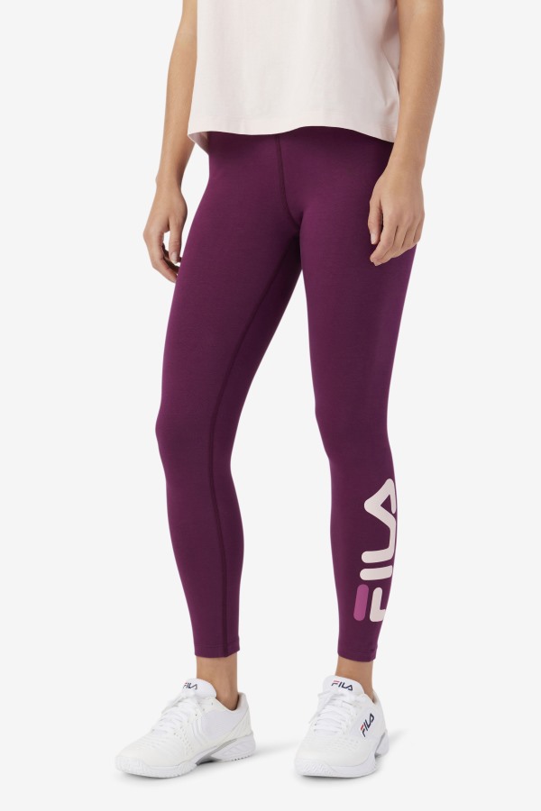 Elora Legging Fila Outlets Grape Wine/Potpourri/Rouge