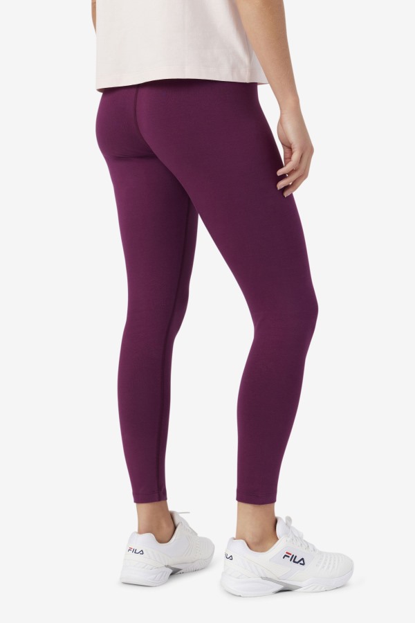 Elora Legging Fila Outlets Grape Wine/Potpourri/Rouge