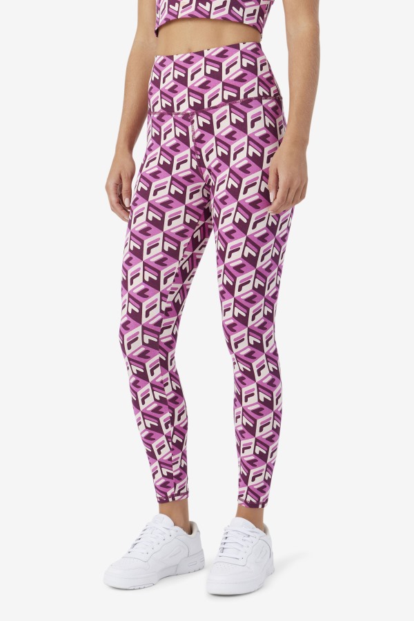Rouge/Potpourri/Grape Wine Karteras 7/8 Tight Fila Outlets