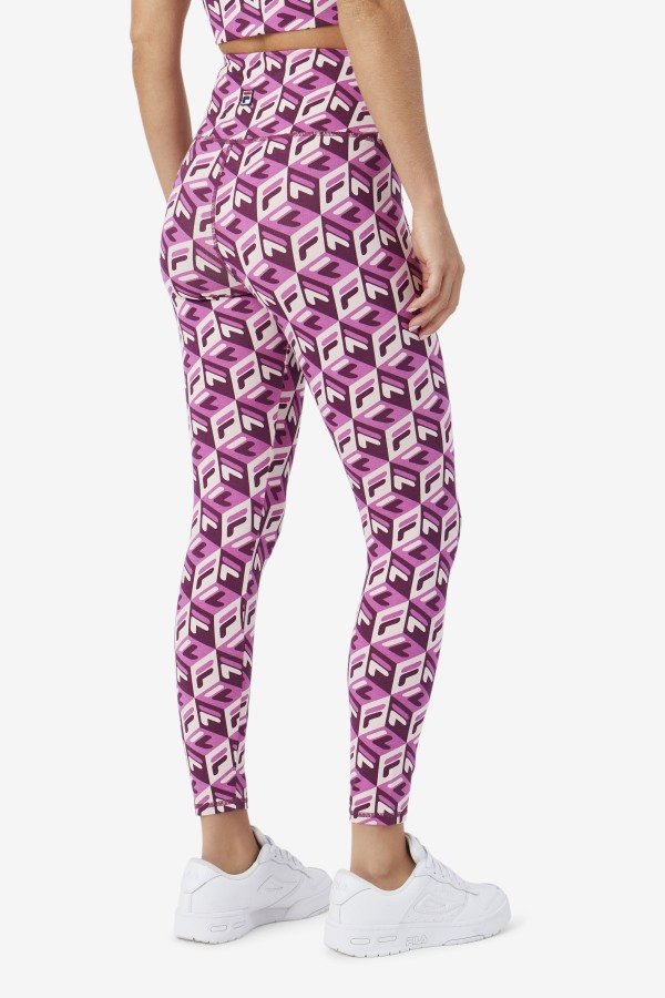 Rouge/Potpourri/Grape Wine Karteras 7/8 Tight Fila Outlets