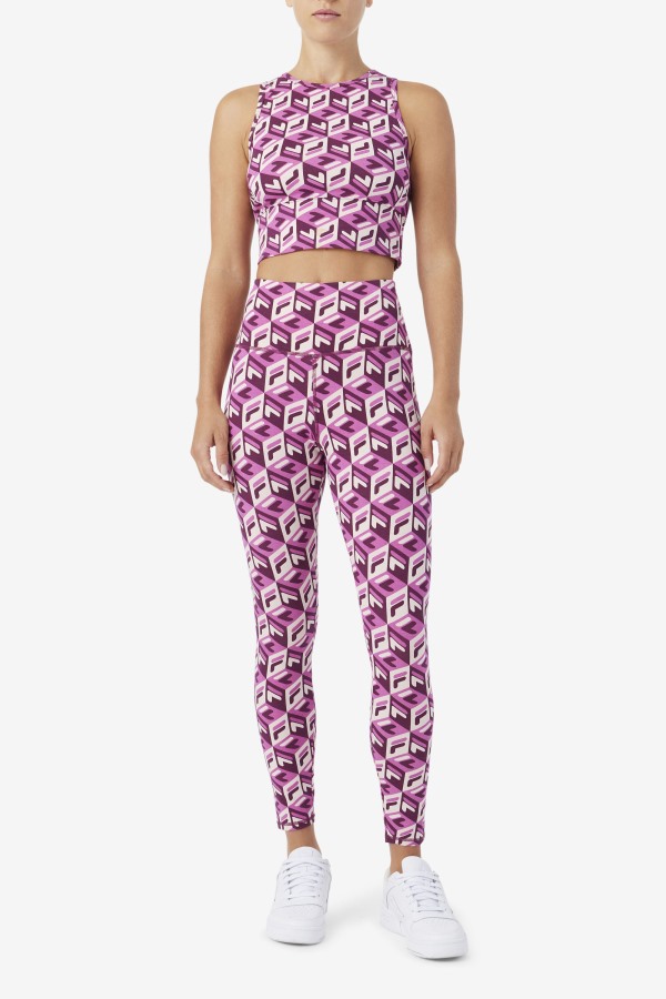Rouge/Potpourri/Grape Wine Karteras 7/8 Tight Fila Outlets