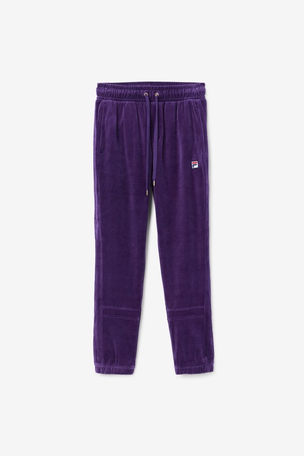 Fila Outlets Ravid Velour Pant Blackberry Cordial