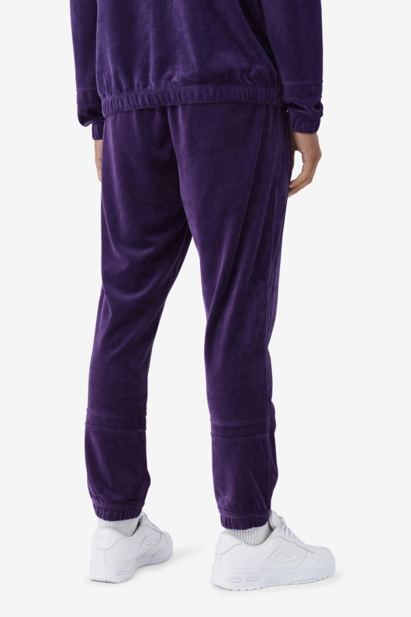 Fila Outlets Ravid Velour Pant Blackberry Cordial