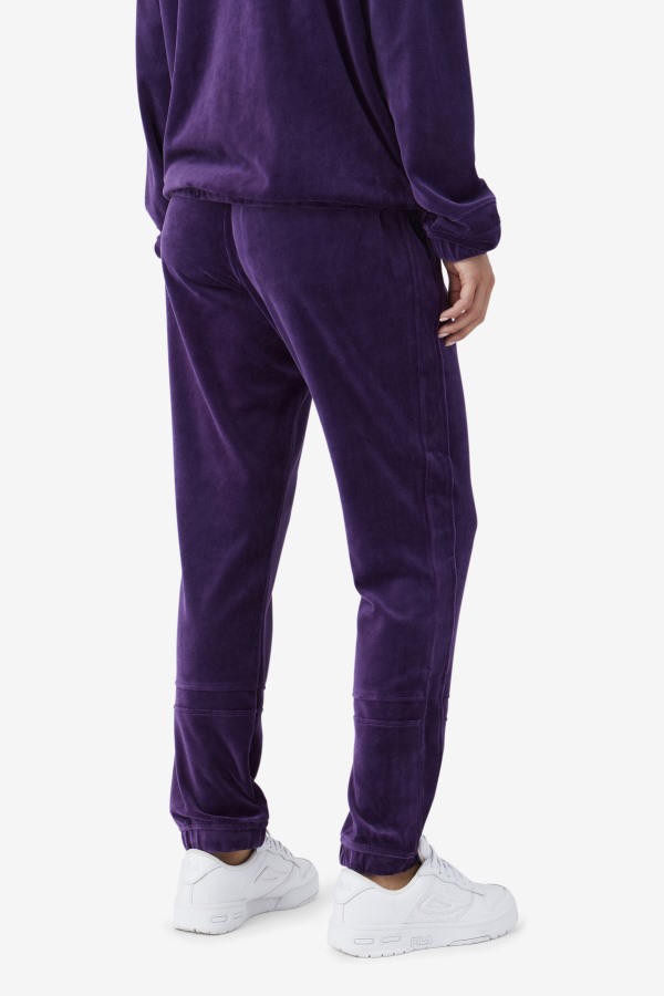 Fila Outlets Ravid Velour Pant Blackberry Cordial