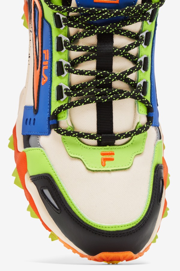 Gardenia/Black/Orange Men\'s Oakmont Tr Fila Outlets