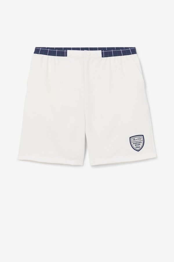 Anyz Short Gardenia/Navy/White/June Bug Fila Outlets