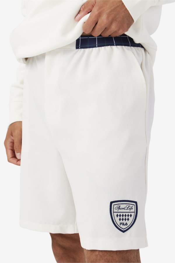 Anyz Short Gardenia/Navy/White/June Bug Fila Outlets