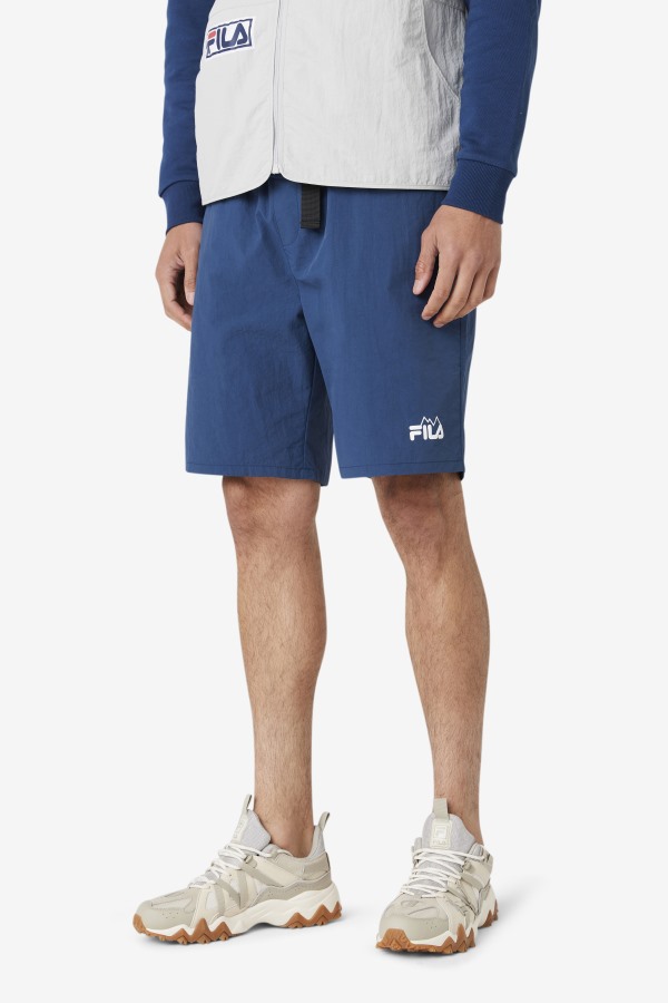 Fila Outlets Senuri Walking Short Navy/Yellow/Bayou