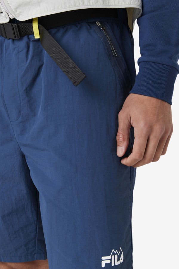 Fila Outlets Senuri Walking Short Navy/Yellow/Bayou