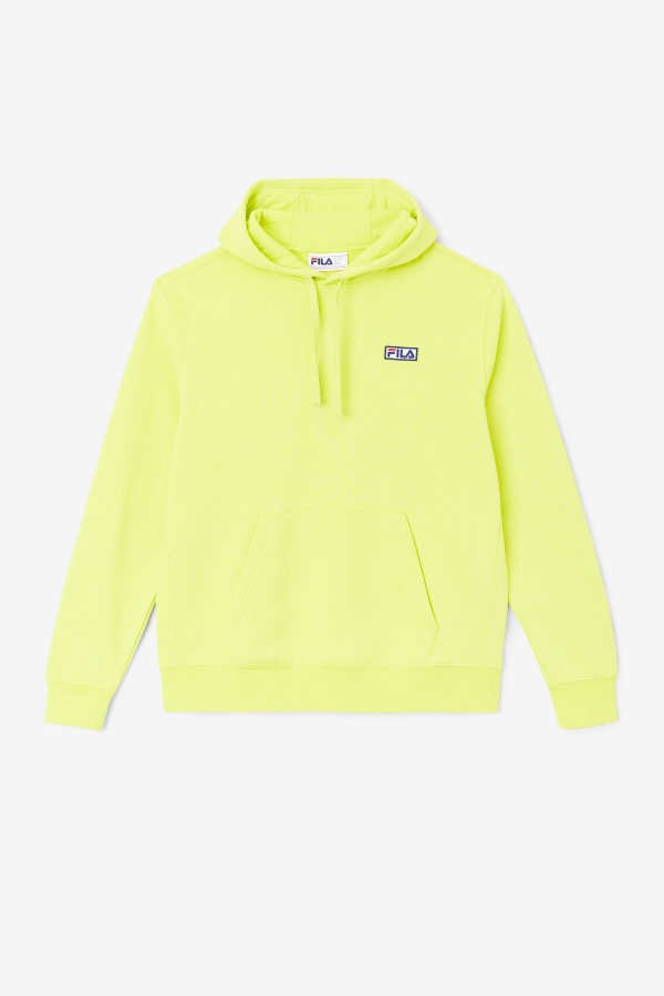 Algot Hoodie Fila Outlets Lime Punch