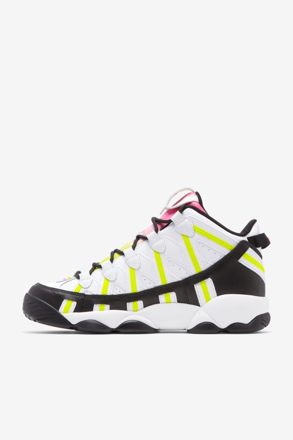 Fila Outlets White/Black/Yellow Men\'s Stackhouse Spaghetti