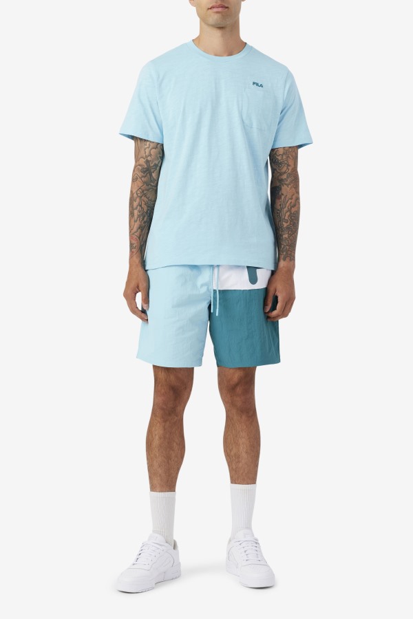 Cosire Swim Short Petit Four/Bayou/White Fila Outlets