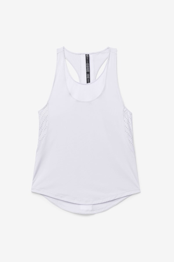Fila Outlets Uplift Textured Racerback Tank Top Lavendrblue