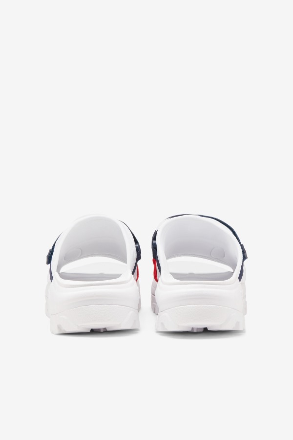 Men\'s outdoor slide Fila Outlets White/Navy/Red