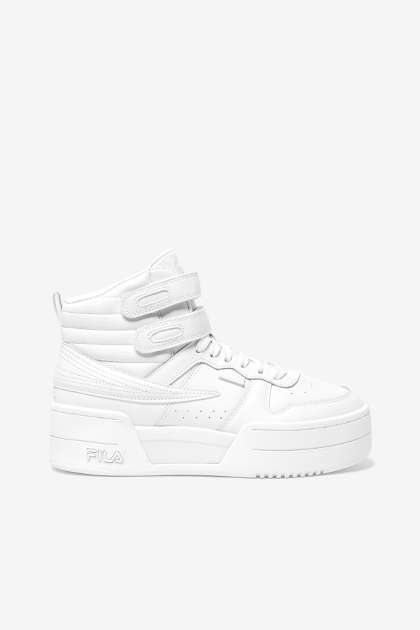 White/Pink Glo Women's F-14 Lifted Fila Outlets