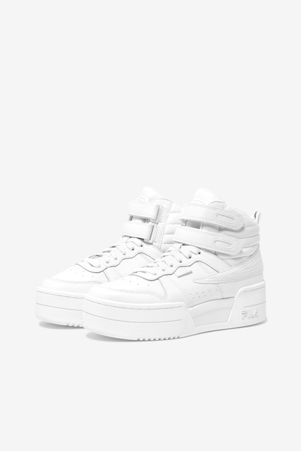 White/Pink Glo Women\'s F-14 Lifted Fila Outlets