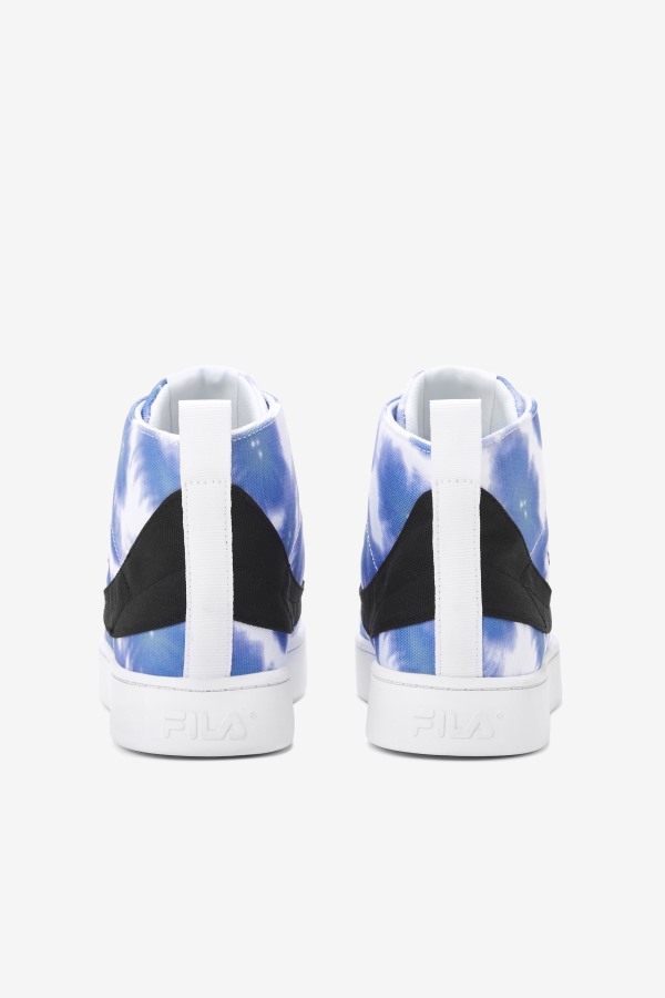 White/Bright Cobalt/Storm Blue Women\'s Gennaio Tie Dye Fila Outlets