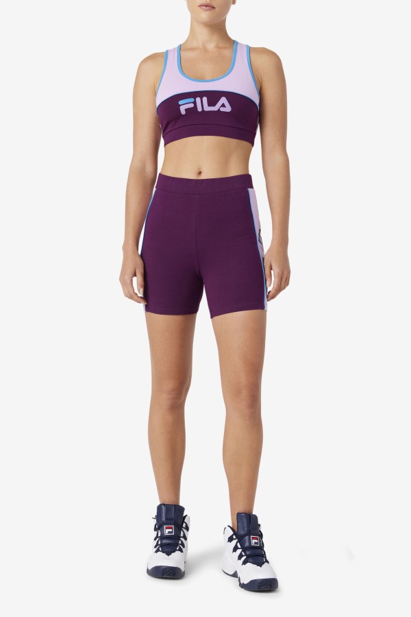 Pickled Beet Davina Bike Short Fila Outlets