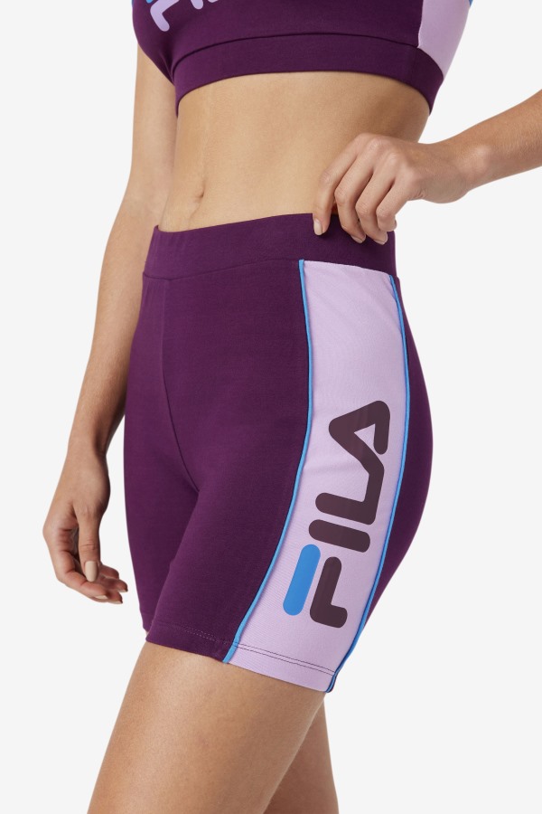 Pickled Beet Davina Bike Short Fila Outlets