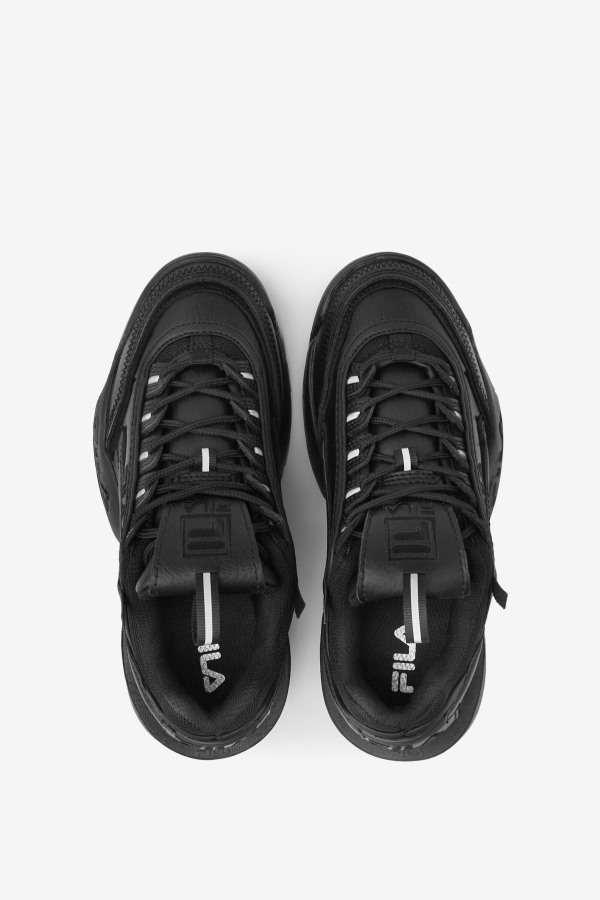 Black Fila Outlets Little Kids\' Disruptor 2 Exp