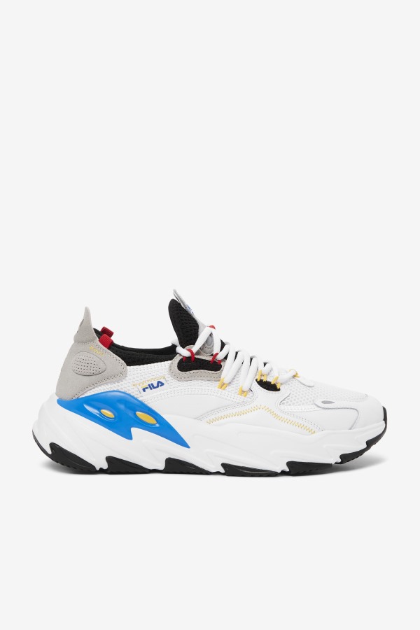 Men's Ray Tacer Evo 2 White/Black/Blue Fila Outlets