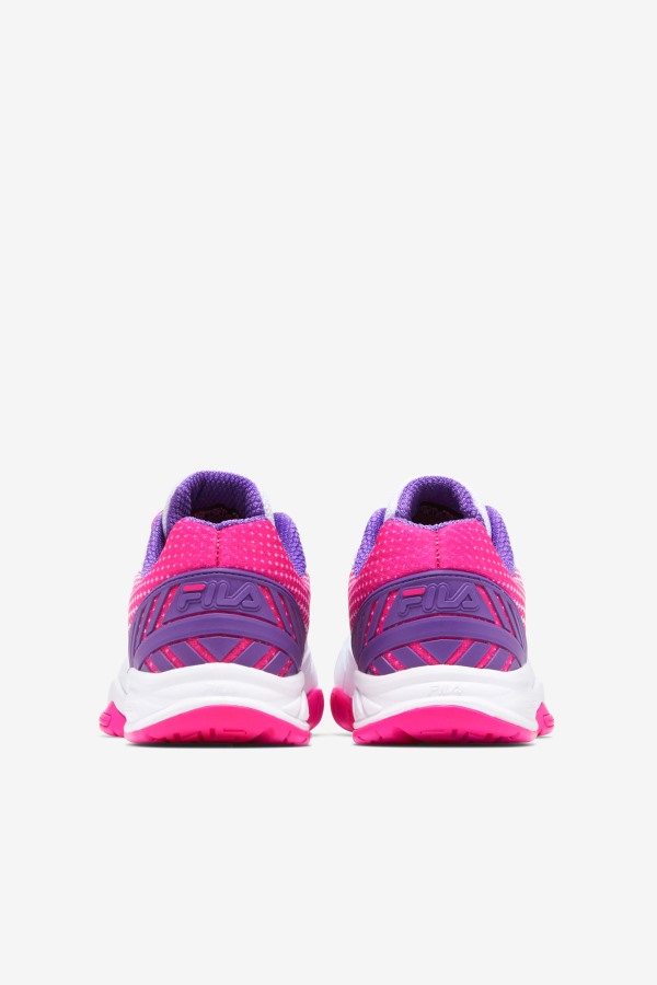 Women\'s Volley Zone Fila Outlets White/Pink Glo/Purple