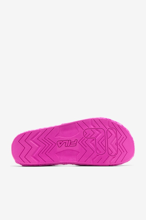 Terry Drifter Slide Fila Outlets Purple/Yellow/Petit Four