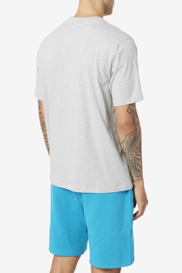 Curtis Pocket Tee Fila Outlets Light Grey Marl