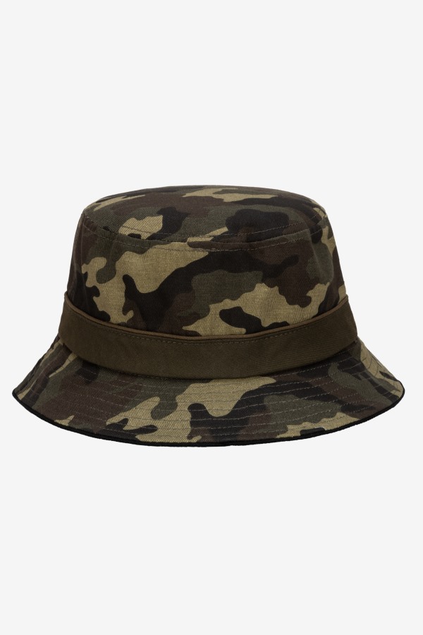 Army Green Camo Camo Bucket Hat Fila Outlets