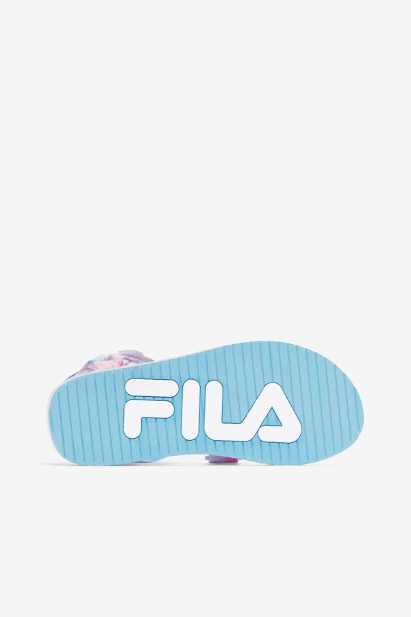 Women\'s Drifter Ts Tie Dye Fila Outlets Multi/White/Purple Heather
