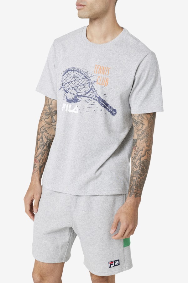 Derzan Tee Fila Outlets Light Grey