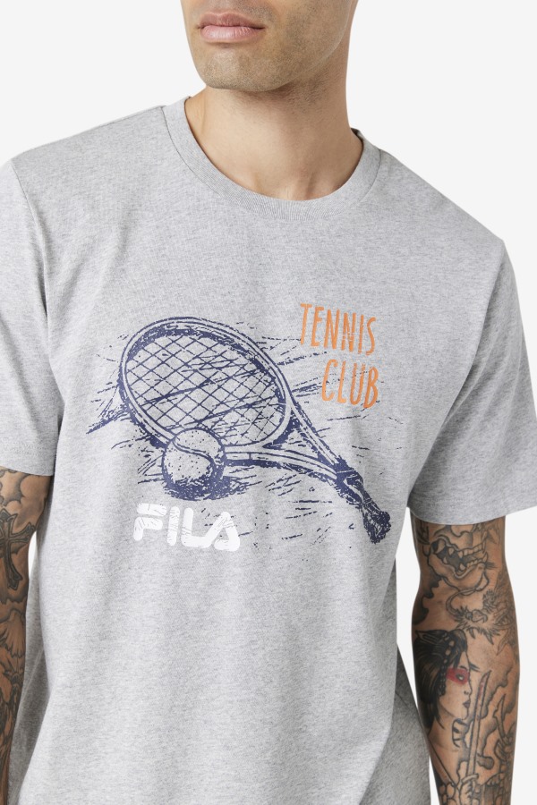 Derzan Tee Fila Outlets Light Grey