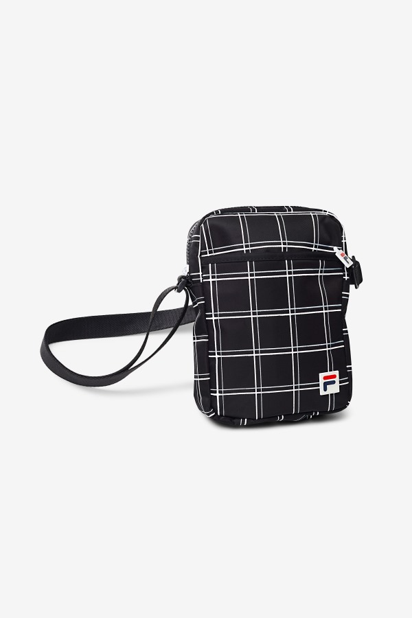 Fila Outlets nardo pouch bag Black/White