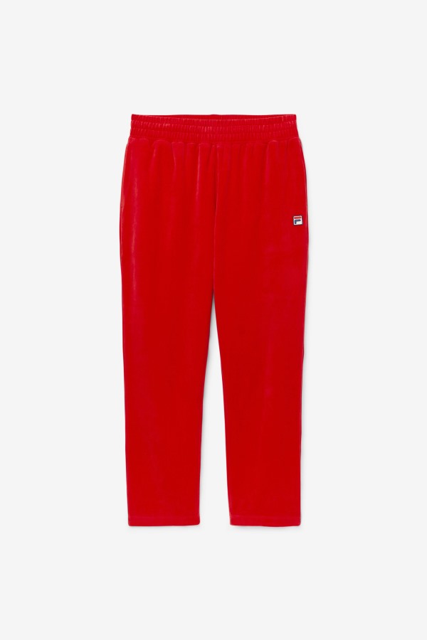 Red Fila Outlets O-Fit Velour Pant