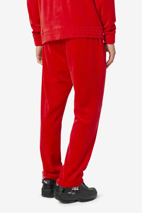 Red Fila Outlets O-Fit Velour Pant