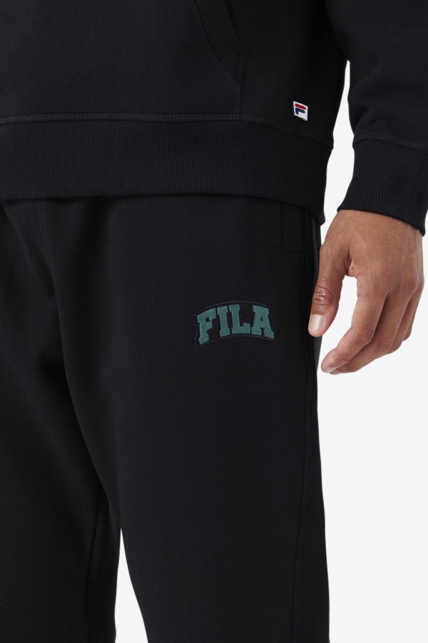 Black/Blue Spruce Fila Outlets Trent Jogger