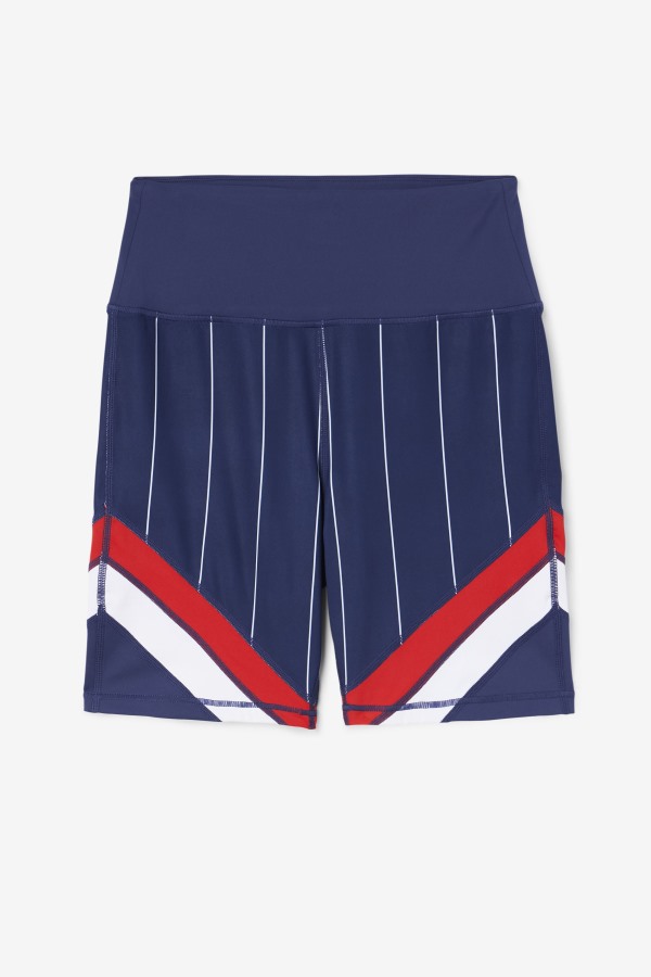 Yareli Bike Short Navy/Red/White Fila Outlets
